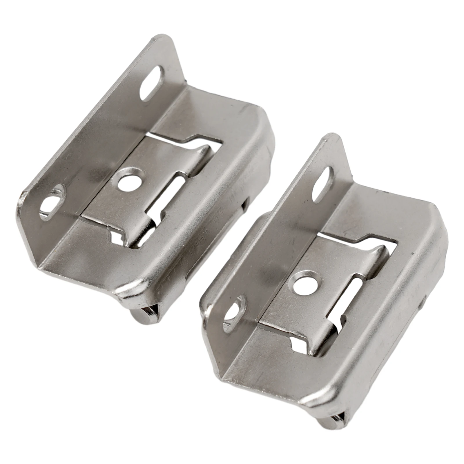 Hinge Automatically Close Semi Partial Wrap Around Strong Mounting Type Outstanding Functionality Satin Nickel