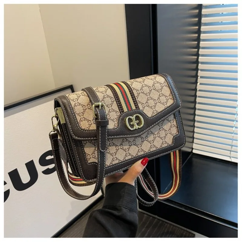 

Simple Stylish Diaper Bag For Women Vintage Leather Handbag High End Unique Leisure Business Large Capacity Shopper