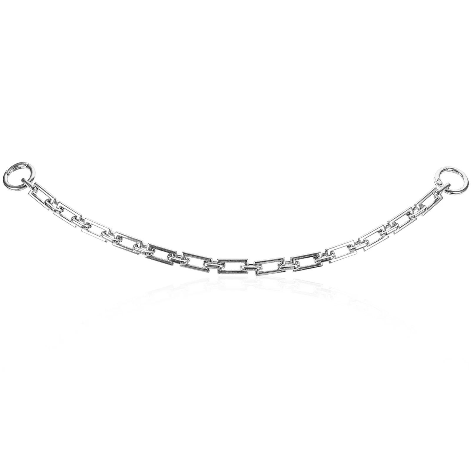 حقيبة يد SHINEOFI بحزام من سبائك الفضة بديل لحقيبة الظهر للنساء #3