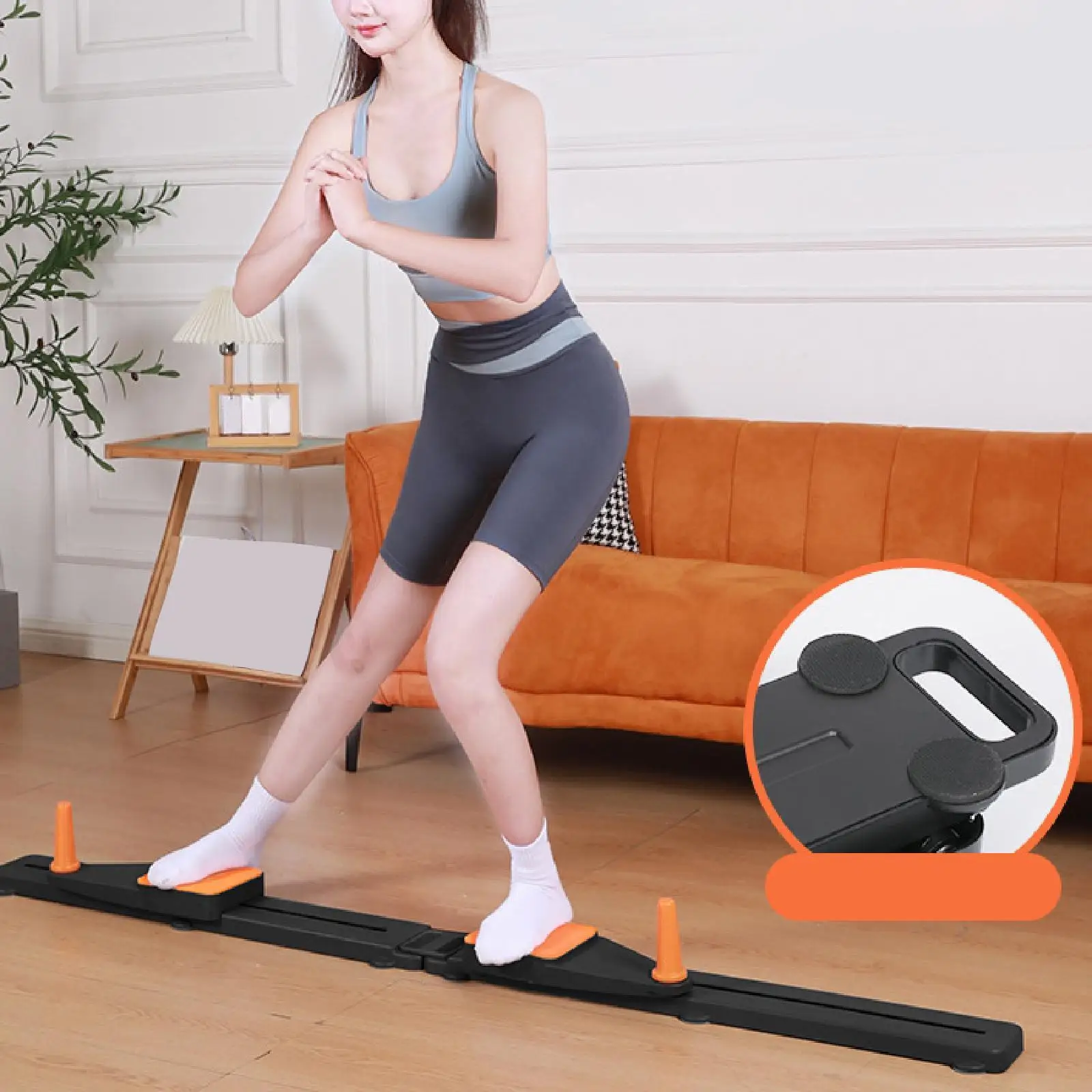 

Leg Exercise Machine Core & Abdominal Strength Training with Resistance Band