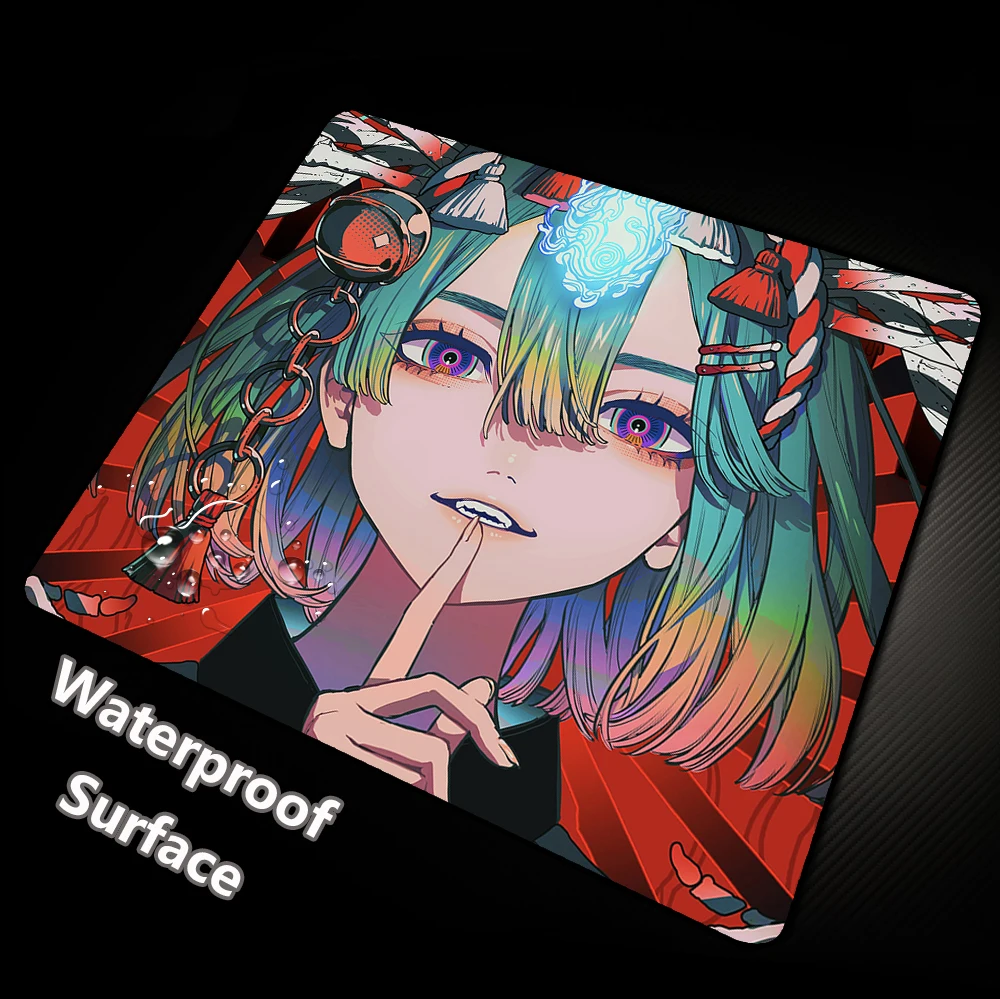 

Premium Rubber Mouse Pad Waterproof Surface Balance E-Sports Gaming Mousepad Anime Laptop Desk Mat Locking Edge Game Mouse Mat