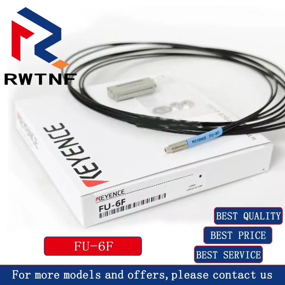 Gloednieuwe Echte FU-35FA FU-35FZ FU-66 FU-66Z FU-6F FU-67 FU-68 KEYENCE, glasvezel sensor lijn