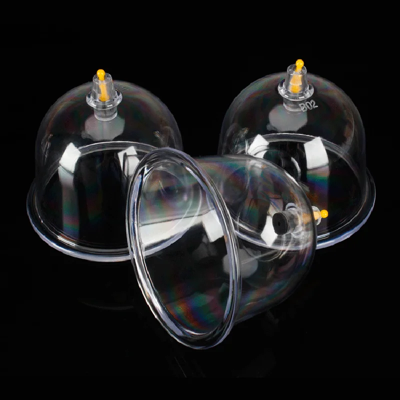 5Pcs Household Extra Large Vacuum Cupper Chest Tank Oversized Fire Tank Gas Tank Full Large Tank Moisture Suction Cup Non-glass