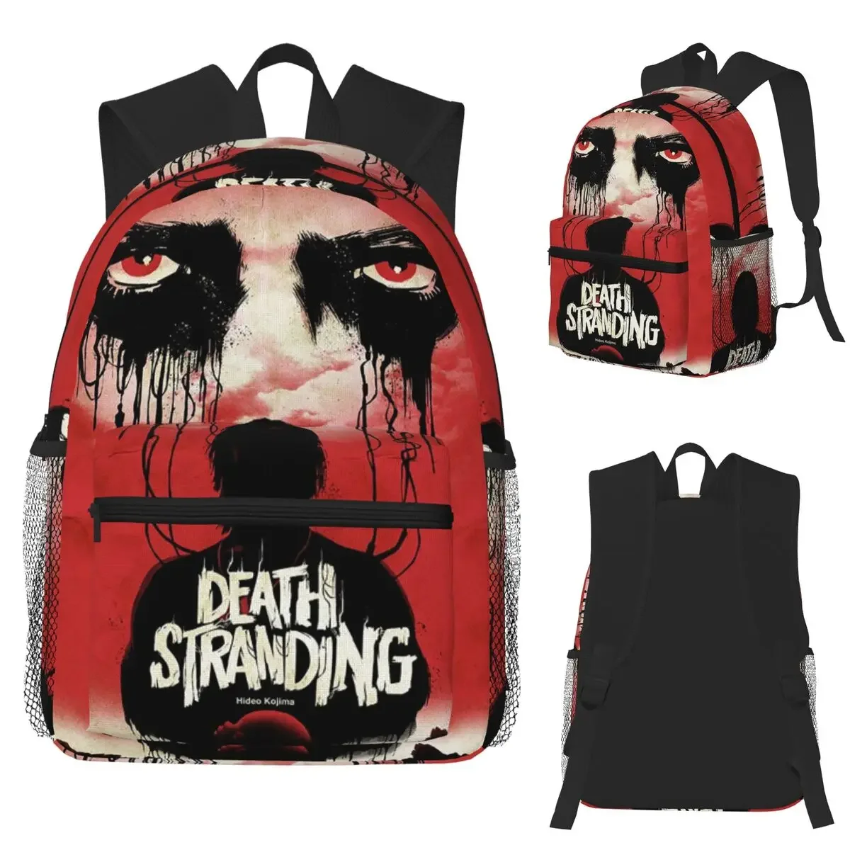 

Death Stranding Student Backpack School Bag Hiking Travel Daypack for Boys Girls Fashion Bookbag Shoulder Bags