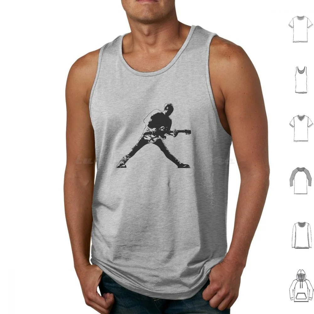 The Punk Melodic Top Series 043 Tank Tops Print Cotton 182 Tom Delonge Tom Delonge Mark Punk Punk Pop Pop Punk