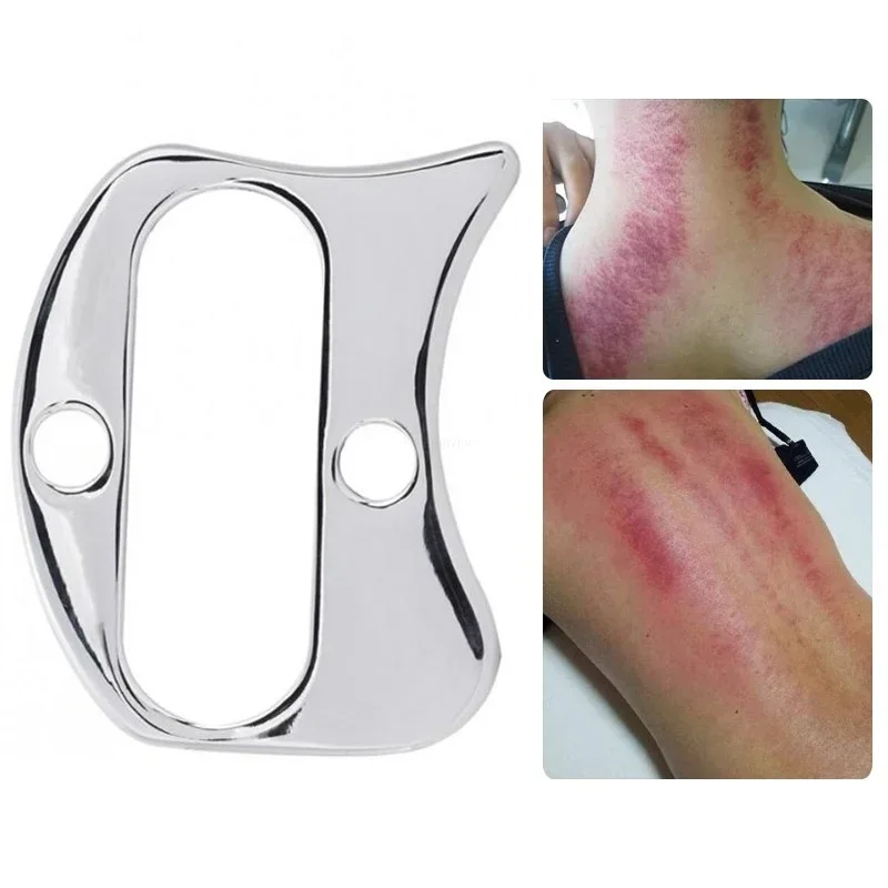

Steel Gua Sha Board Gym Iastm Muscle Smart Graston Massage Tool Chiropractor Fascia Physiotherapy Deep Soft Tissue Therapy