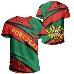 New Women Men's T-shirt Portugal 3D T-shirt Nation Flag Sport T-shirts Clothes For Men Women Ronaldoes