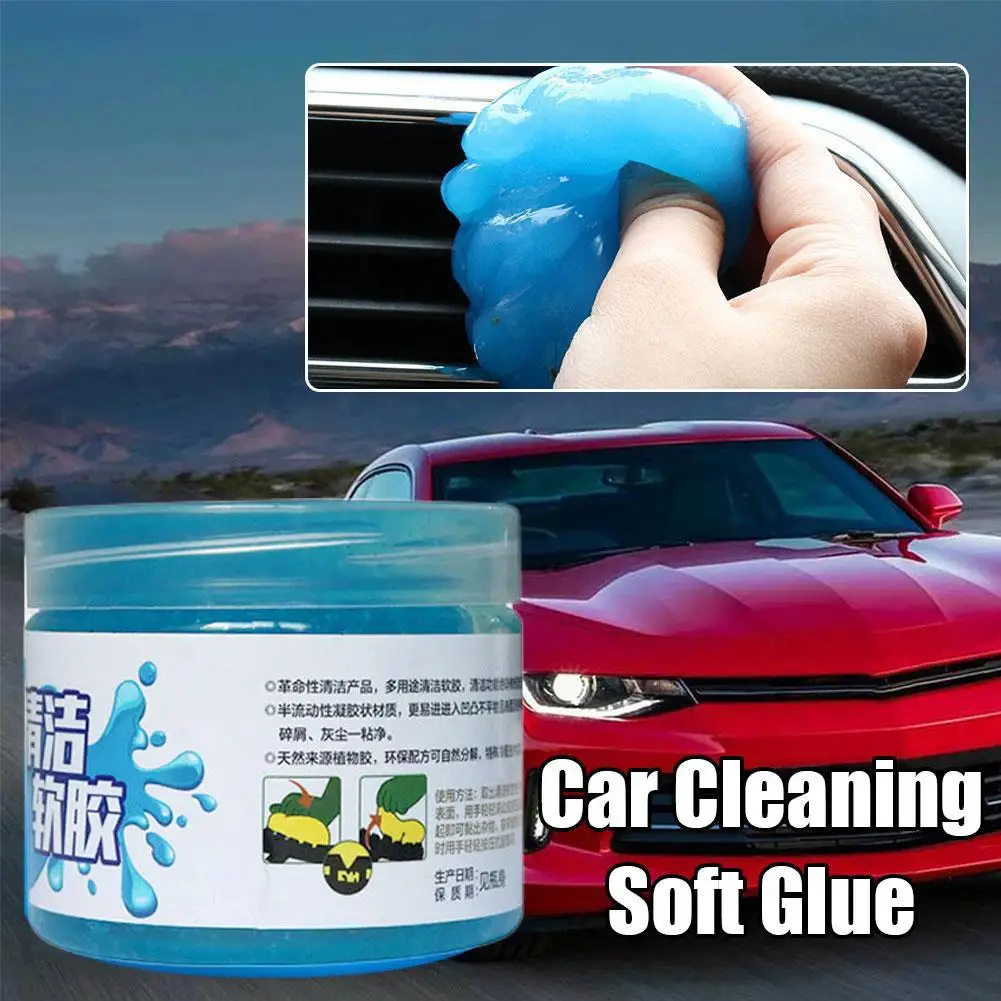 Gel de limpeza de carro, 4 cores, reutilizável, limpador de teclado, ferramenta de limpeza, automóvel, multiuso, poeira, lodo, ar d3b4, remoção de sujeira b5e0