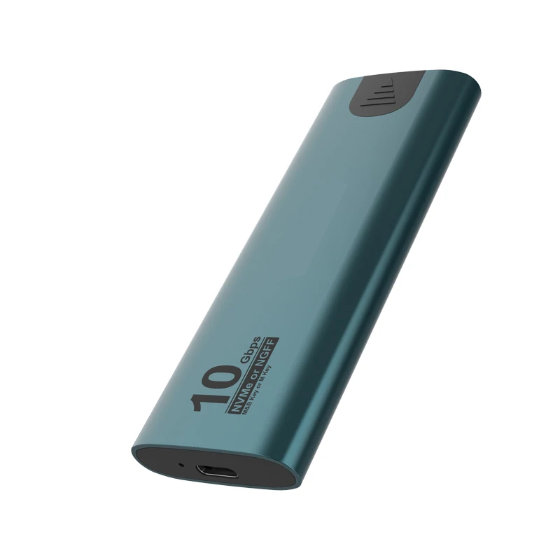 Корпус SSD NVME NGFF Высокоскоростной внешний жесткий диск Корпус M2 NVMe Корпус адаптера Корпус жесткого диска M.2 M-key SSD Корпус 10G