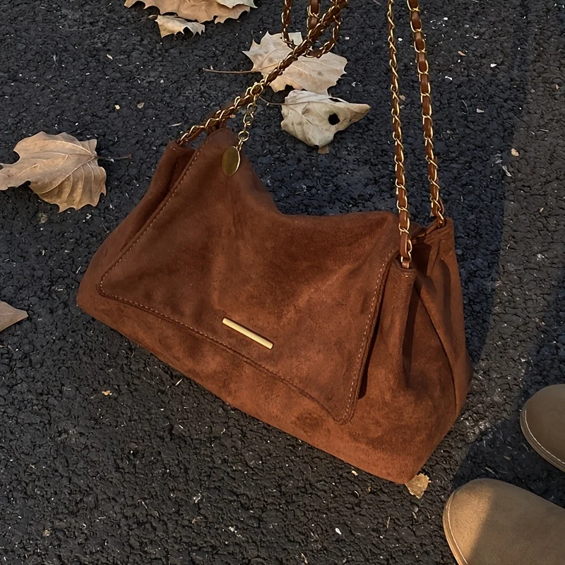 Perfect Lily Damen-Umhängetasche im Vintage-Stil, große Umhängetasche, elegante Handtasche mit abnehmbarem Riemen, langlebig für lässige formelle Veranstaltungen – Detail 5