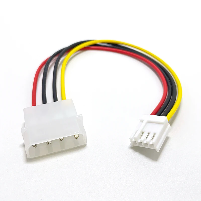 20cm Big 4 Pin Molex to Small 4Pin Convert Cable FDD Floppy Drive Power Supply cord Computer IDE to Power Connection Plug Cord