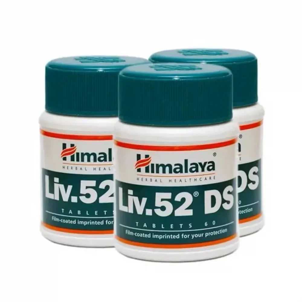 LIV Herbals Himalaya 52 DS 60 Caps protects the liver and recover liver functions