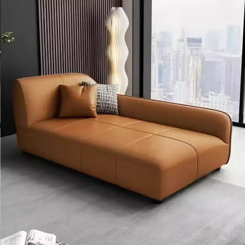 

Modern simple and durable bedroom recliner small apartment single bed