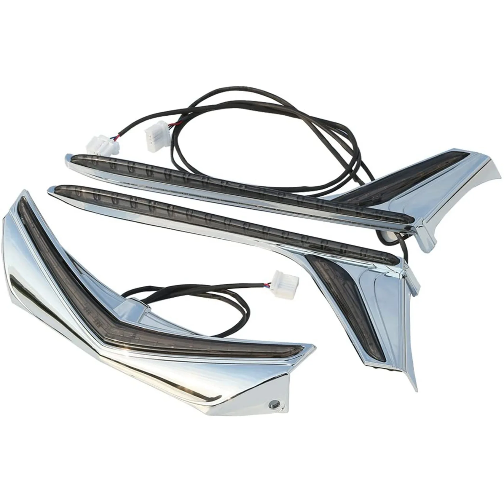 

Motorcycle Fender Tip Accent Vertical LED Tail Light Strip for Honda Goldwing F6B GL1800 13-17