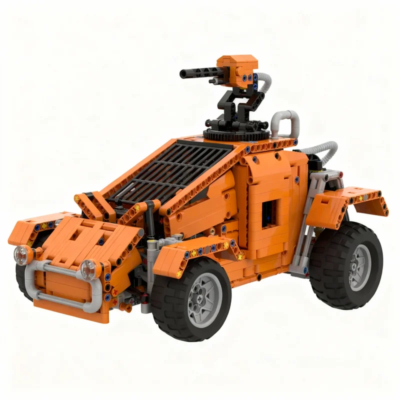 

1375pcs MOC Factory Car Rotating Turret Technical Model Building Blocks Construction Toy Christmas Gifts DIY Creative Idea Brick