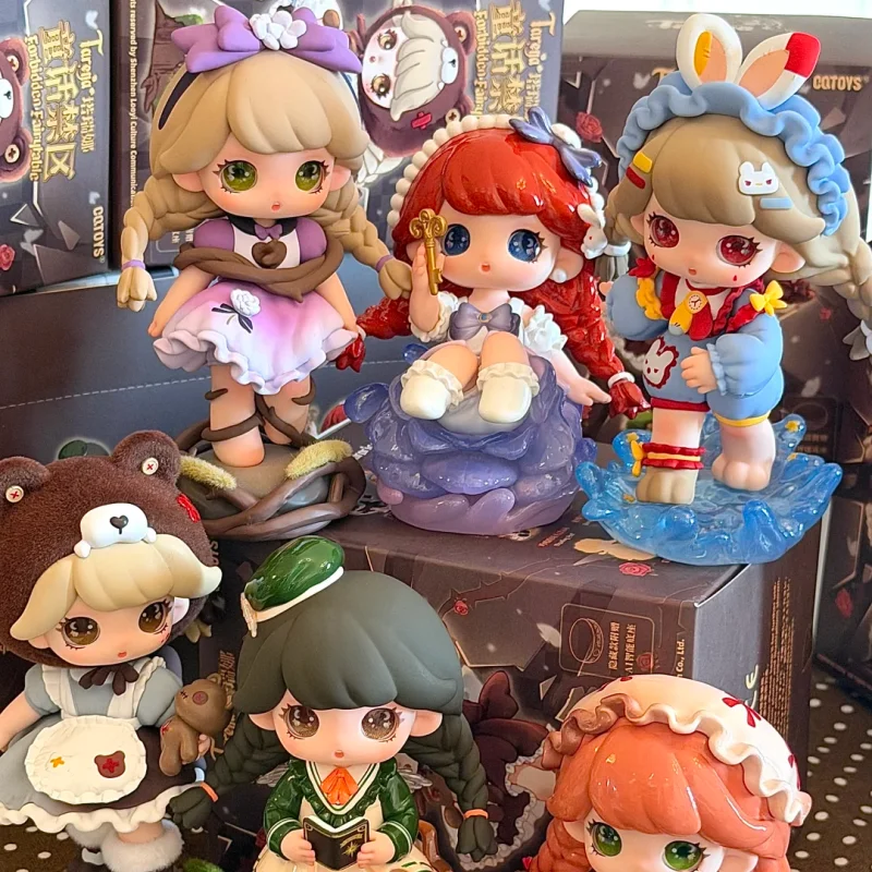

Tarena Blind Box Forbidden Fairytable First Generation AI Smart PVC Trendy Toy Collectible Figurine Decor Gift for Girls