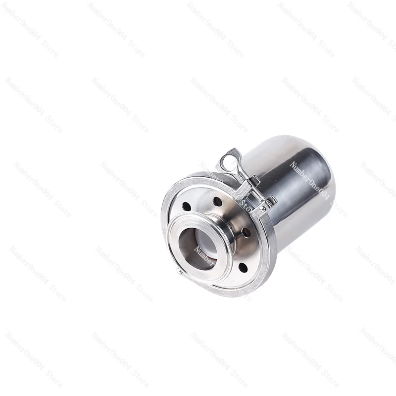 Applicable To 304 Stainless Steel Sanitary Grade Quick Installation Respirator Clamp Type Chuck Quick