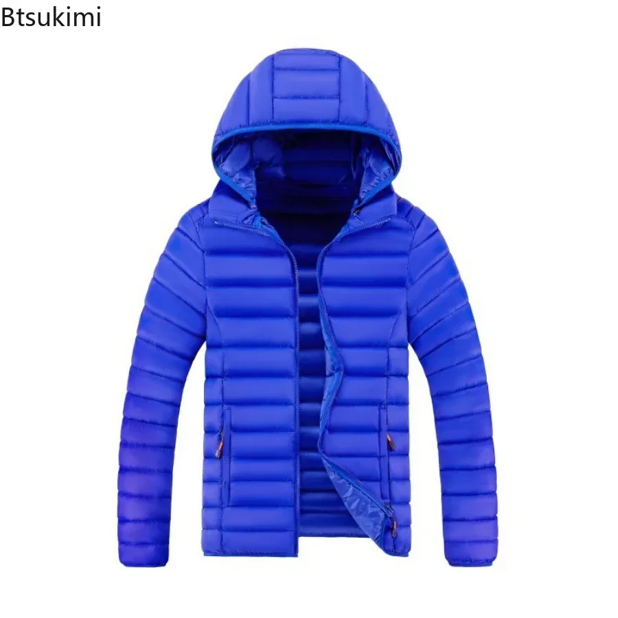 2023 Parka caldo da uomo con cappuccio Parka termico impermeabile autunno inverno Casual leggero staccabile cappello cappotto Parka da uomo abbigliamento da uomo