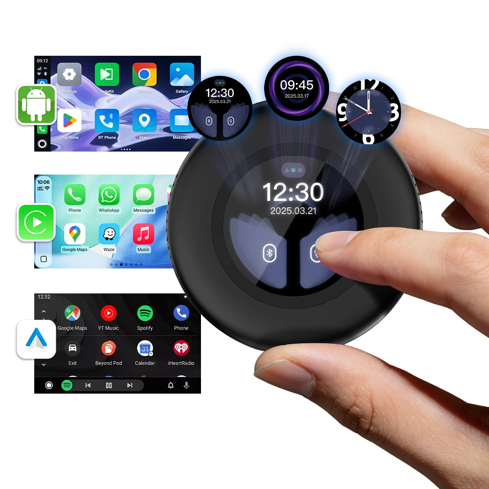 NewCarlinkit Tbox Ultra3 Smart 5G Wireless Carplay Ai Box Android 15 Car Tv Box CarPlay Dongle for BMW Carplay Adapter