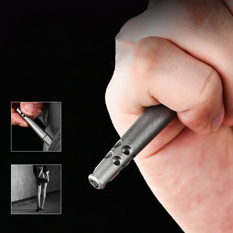 1PC Titanium Alloy Outdoor EDC Multifunctional Self-defense Survival Tactical Pen Car Emergency Window Breaker Tools