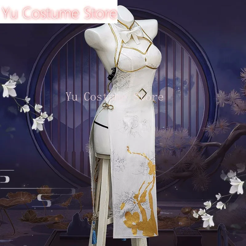 

YuCostume Re:Life In A Different World From Zero Rem Elegant Beauty Chongsam Dress Cosplay Costume Halloween Party Outfit