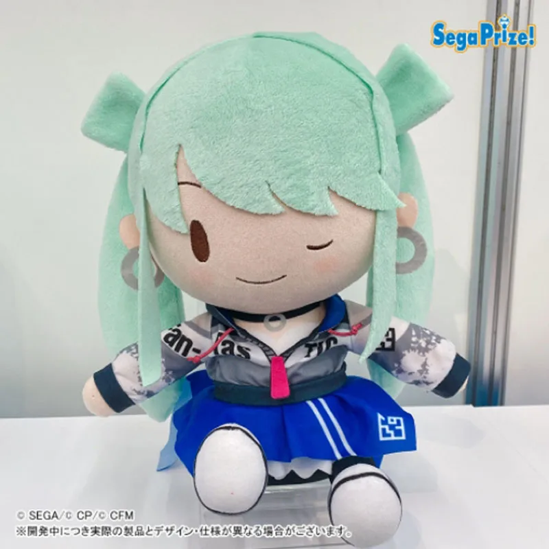 

Original Sega Hatsune Miku Plush Toys Street World Miku Fufu 27Cm Anime Figurine plush Toys for kids Gift