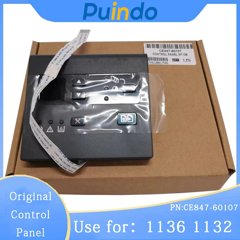 CE847-60107 Original Disassembly Control Panel for HP 1132 1136 Touch Panel