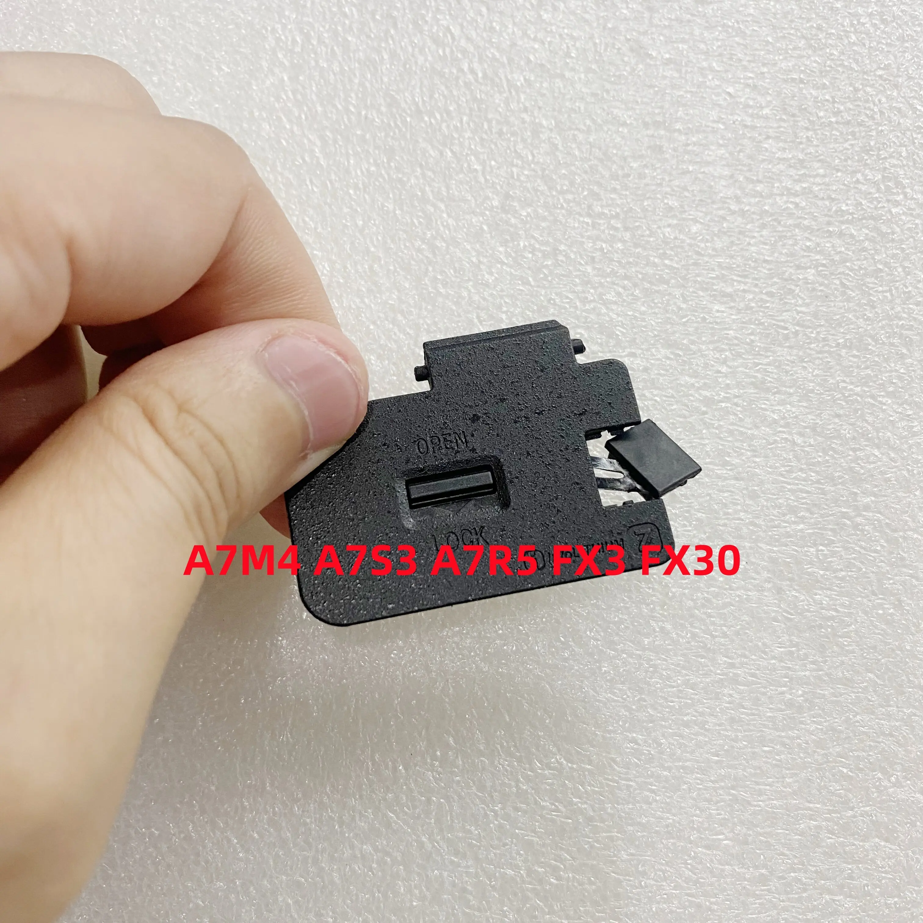 Nowa Klapka Pokrywy Baterii do Sony A7M4 A7S3 A7R5 FX3 FX30 Obudowa Pokrywy Baterii — zdjęcie produktu 6