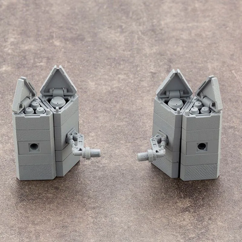 حقيقية MSG سلاح كيت 04 مجمع الصواريخ عدة RW004X عمل الشكل تحصيل التجمع نموذج تمثال دمية هدية #2