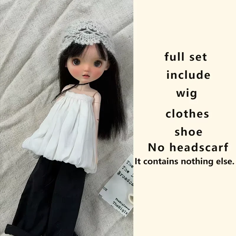 새로운 BJD 인형 1/6 니모 귀여운 소녀 풀세트 고품질 레진 장난감 생일 선물 아기 인형 특가 관절형