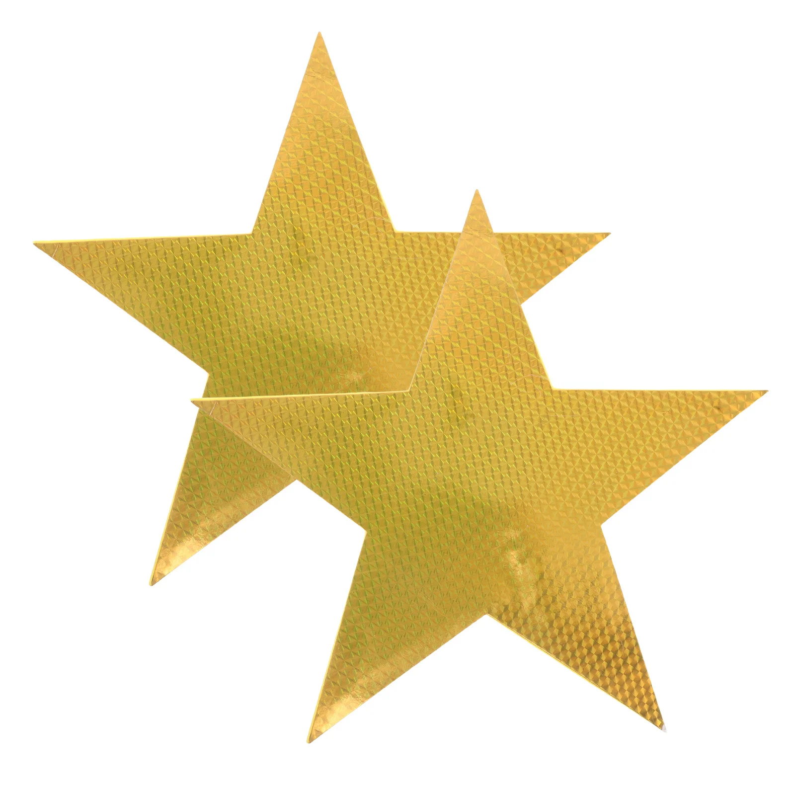 

2 pcs Handheld Pentagram Prop Star Cheerleader Hand Star For Kids Dance Party Favors Sports Events Cheering Supplies Stage