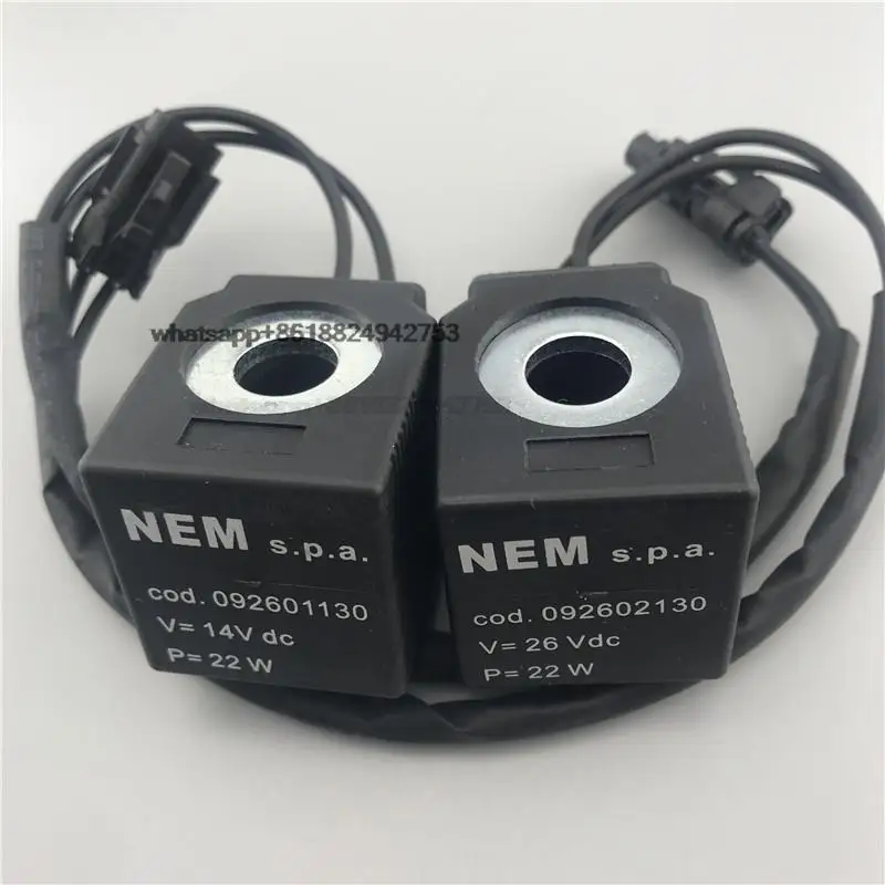 

Excavator solenoid valve coil REXROTH for Foton Revo excavator pilot solenoid valve coil DC26V DC14V