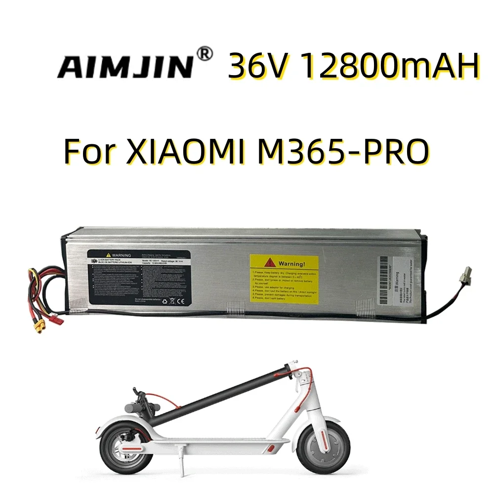 

36V 12.8AH for XIAOMI M365 PRO Scooter High Capacity Endurance Battery Pack