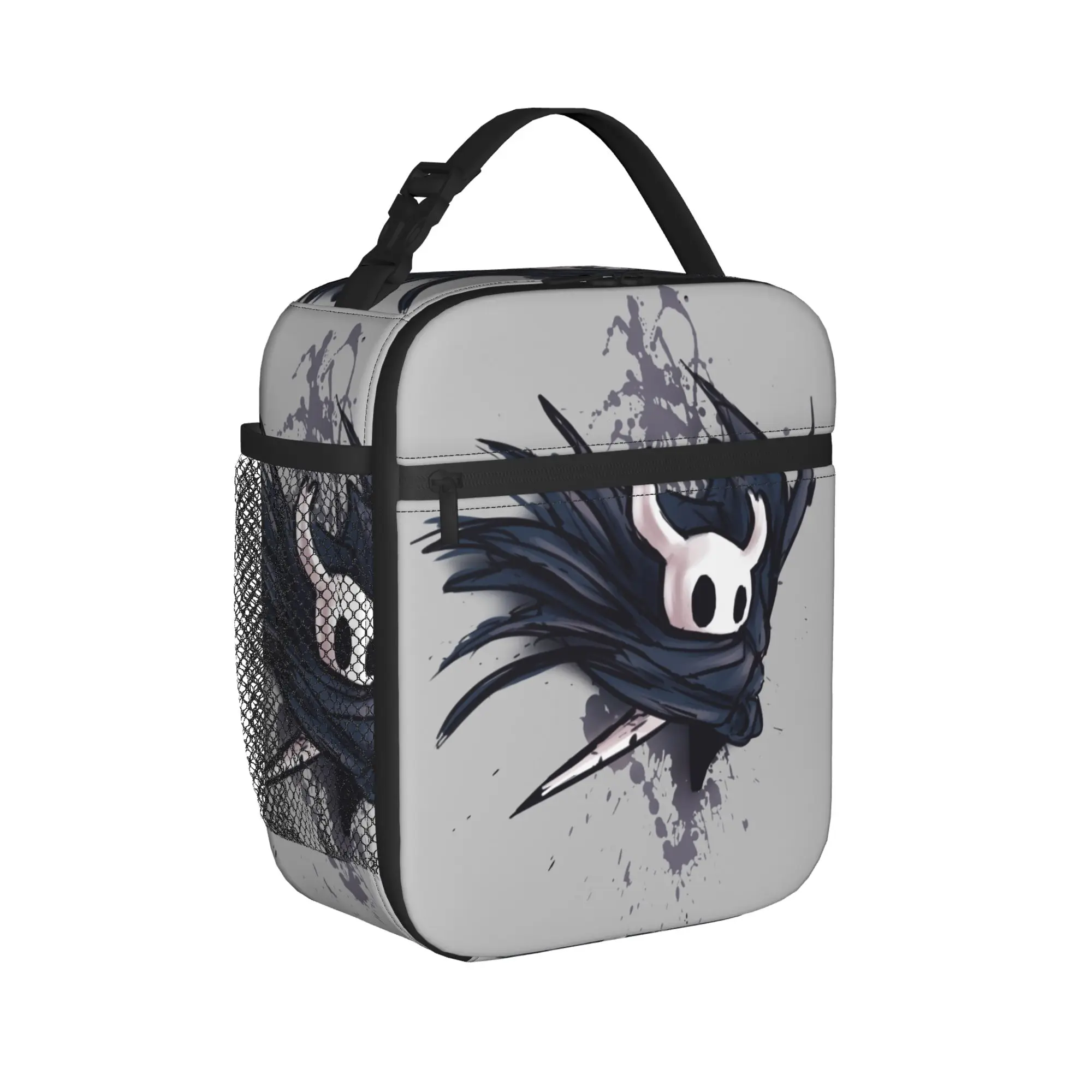 Hollow Knight Thermal Insulated Lunch Bags for Work Game Portable Food Bag Thermal Cooler Lunch Boxes
