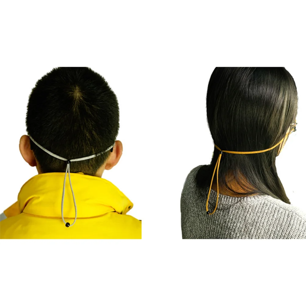 

3Pcs Eyeglasses Strap Flannel Non-Slip Adjustable Metal Coil Secure Hold Glasses Lanyard Cord Eyeglasses Strap