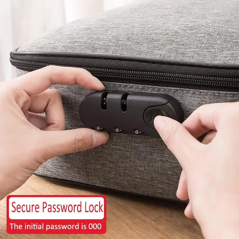 حقيبة تخزين المستندات ذات سعة كبيرة، حقيبة بطاقات جواز السفر، حقيبة تخزين تنظيم الأرشيف