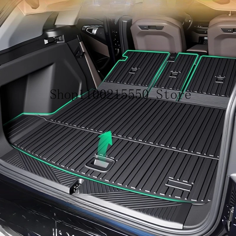 Auto Fußmatten Stamm Liner Rücksitz Abdeckung TPE Matte Wasserdicht Anti Beständig Stamm Schutz Für BMW X3 G45 2025 +