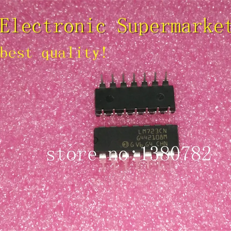 Free Shipping 50pcs/lots LM723CN LM723 DIP-14 New original  IC In stock!