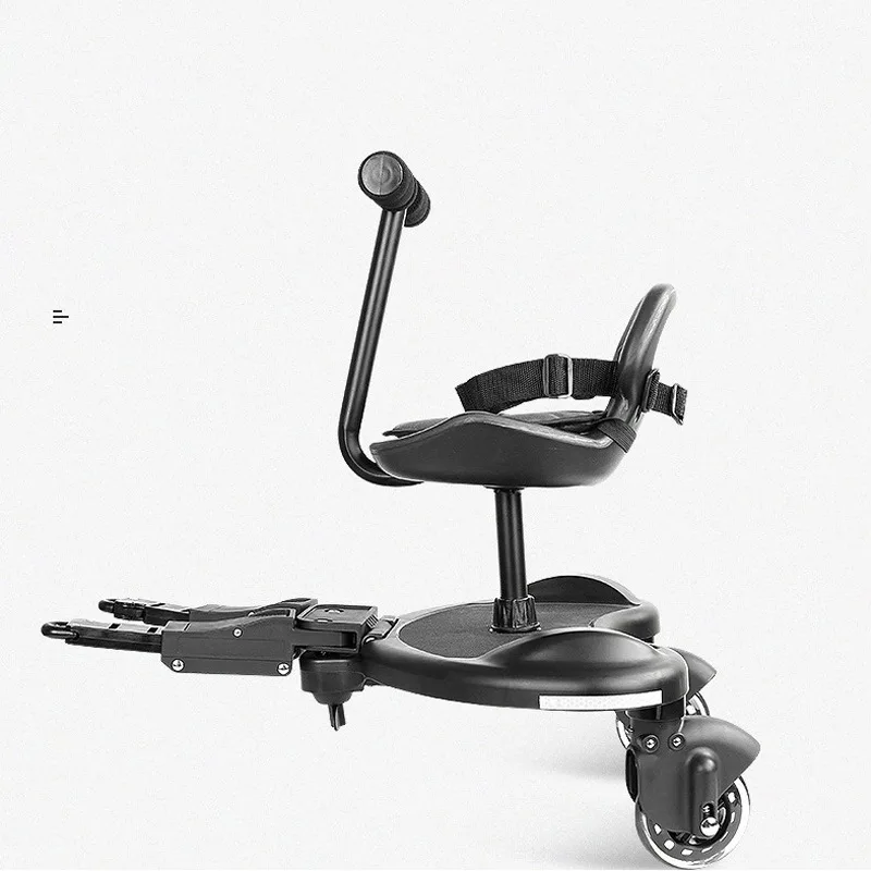 

Popular Two-Child Artifact Stroller Trailer Buggy Board