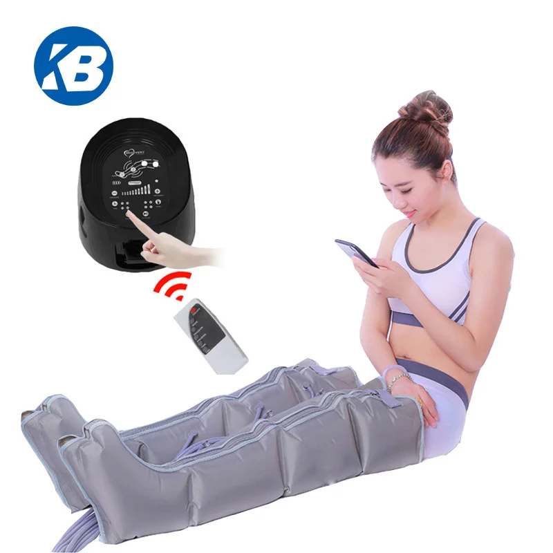 

Syeosye 4 Cavity Air Compression Massager Leg Foot Circulation Pressotherapy Reovery Boots Air Promote Blood Relaxation