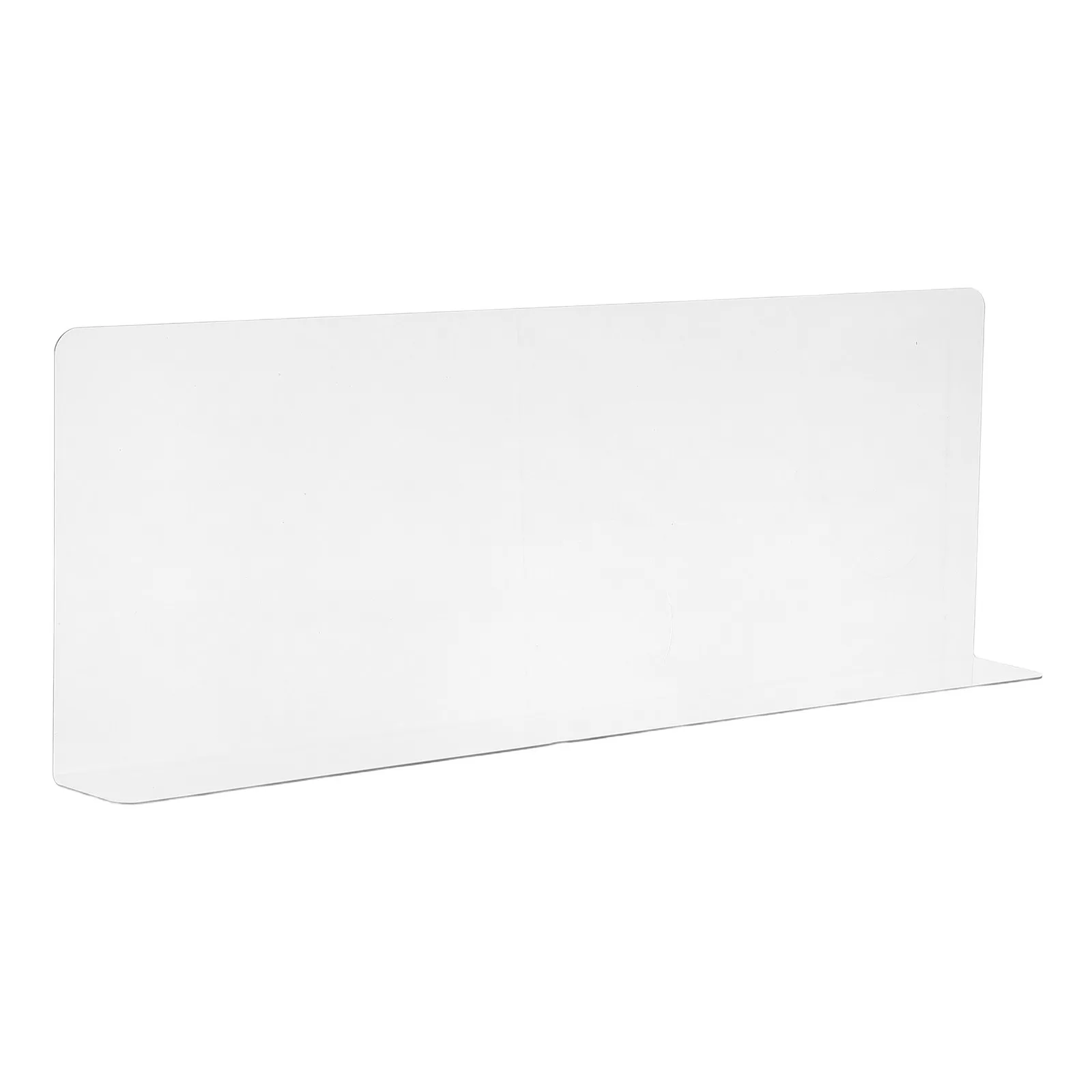 Acrylic Sink Water Splash Guard 19.7x7x2in Sink Back Splash Guard Waterproof Countertop Barrier for Kitchen Island