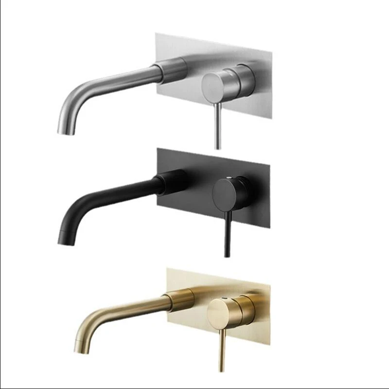 Lavabo Encastré en Acier Inoxydable, Rond, Grand Panneau, Chaud et Froid, Bassin, Dessin, Maisons