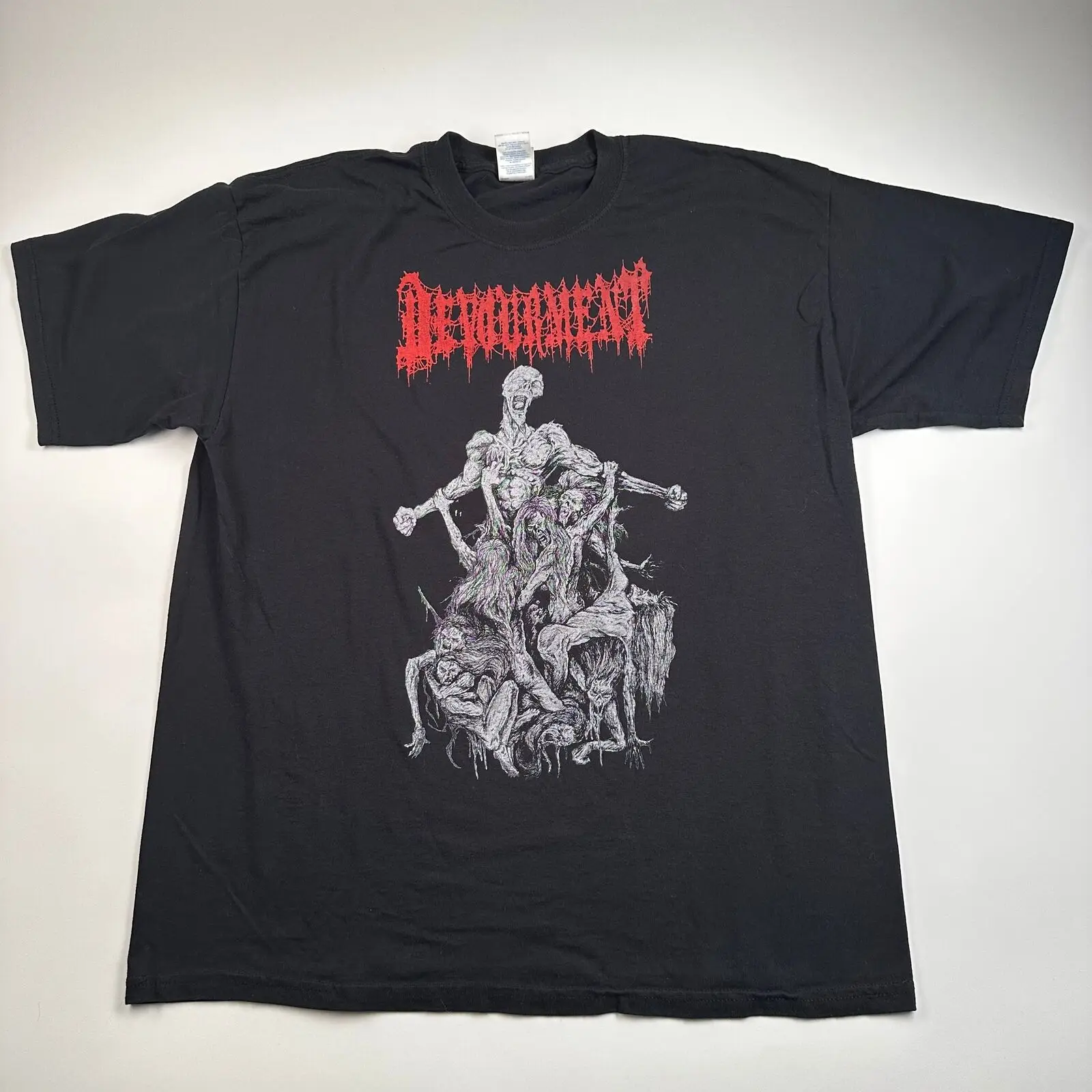 Vintage 2000S Devourment T Shirt Xl Butcher The Weak