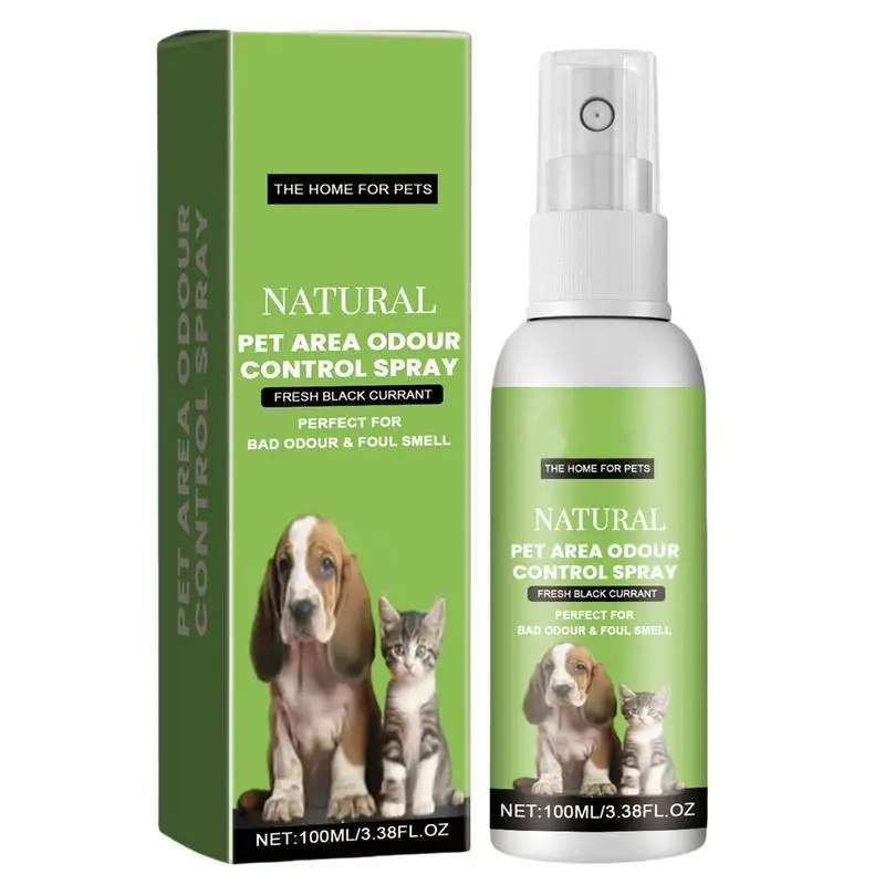 Cats And Dogs Deodorizing Spray 100ml Urine Odor Removal Air Freshening Spray Strong Odor Neutralizer Dog Spray For Nest Carpet