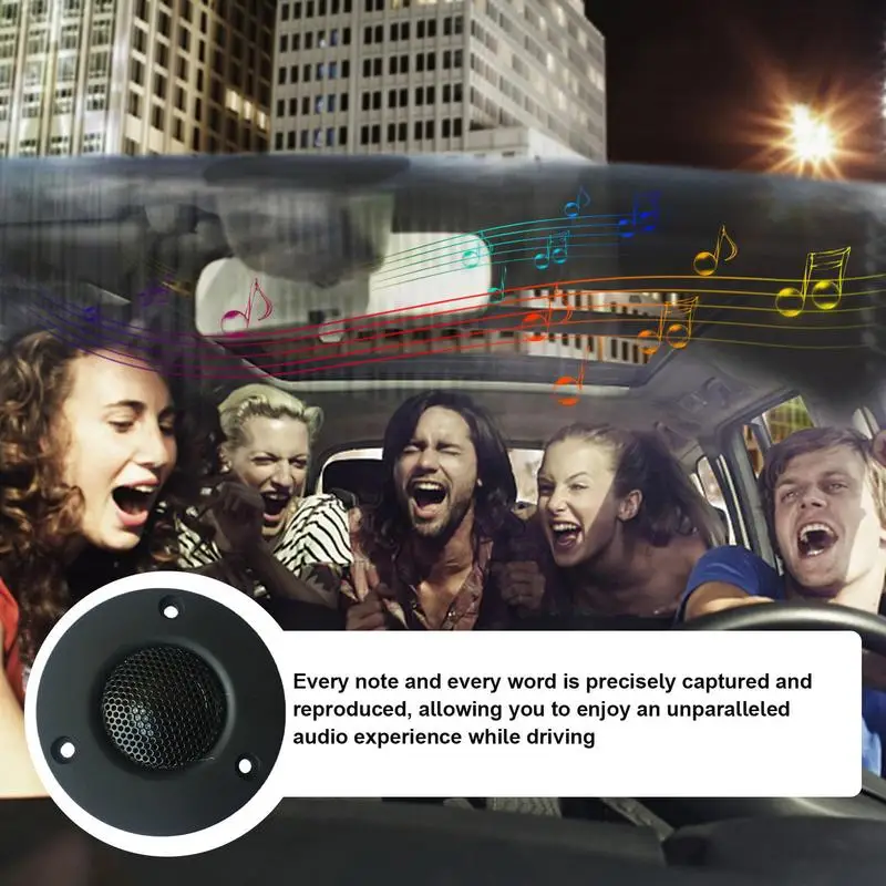 

Tweeters Speakers Car Audio Vehicle Speaker Horn Truck Modification Supplies For Vehicles 30W Classic Auto Audio System