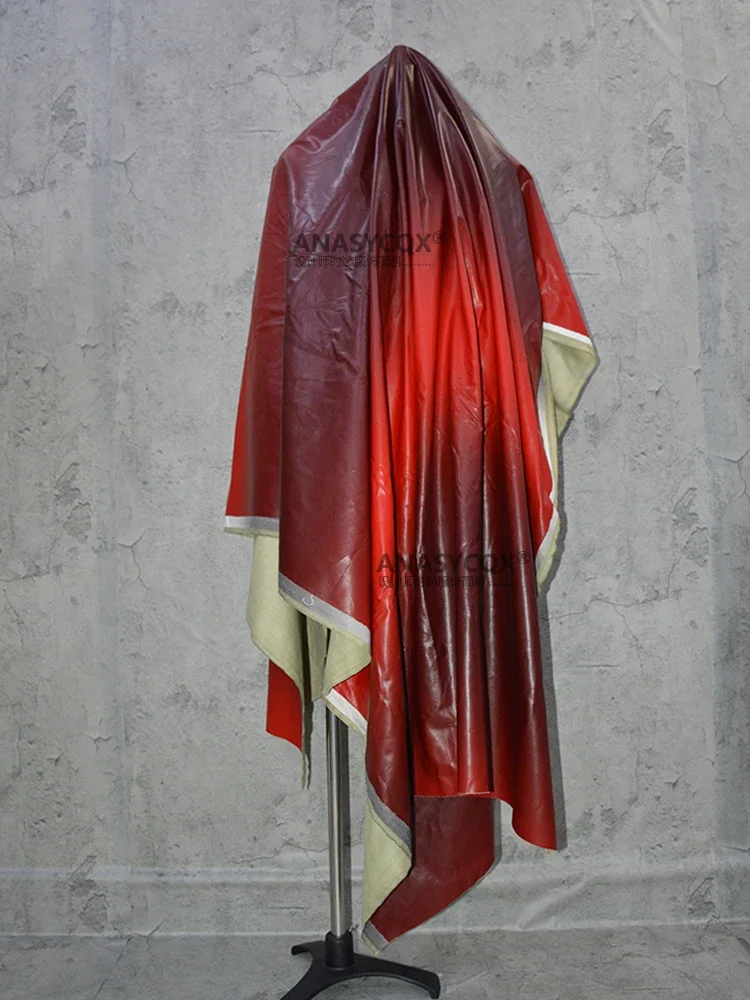 

Кожаная ткань в китайском стиле, микроэластичная дизайнерская искусственная ткань с градиентом, тонкая ткань для шитья своими руками, ткань для шитья одежды