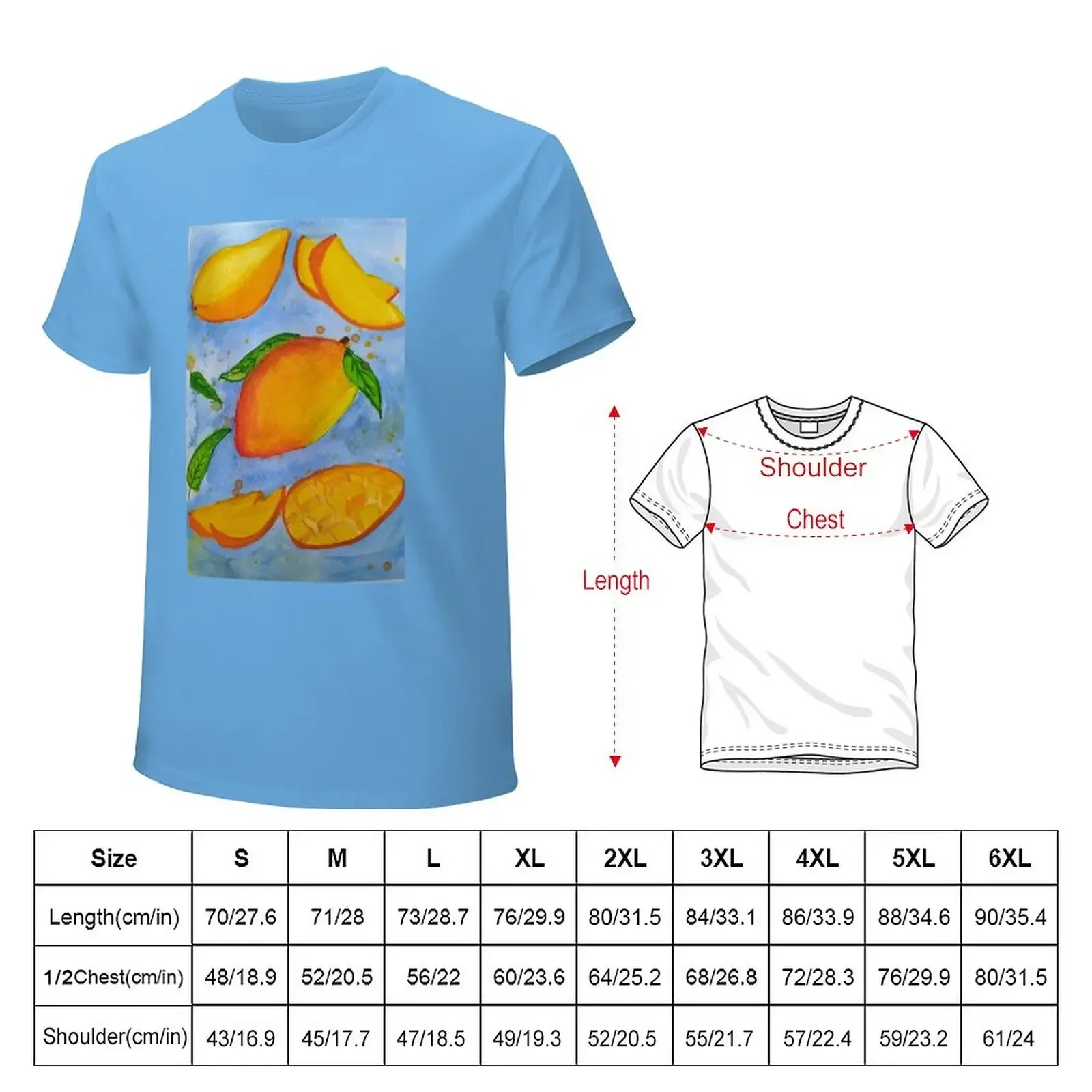 Mango T-Shirt summer tops Short sleeve tee sports fans mens t shirt