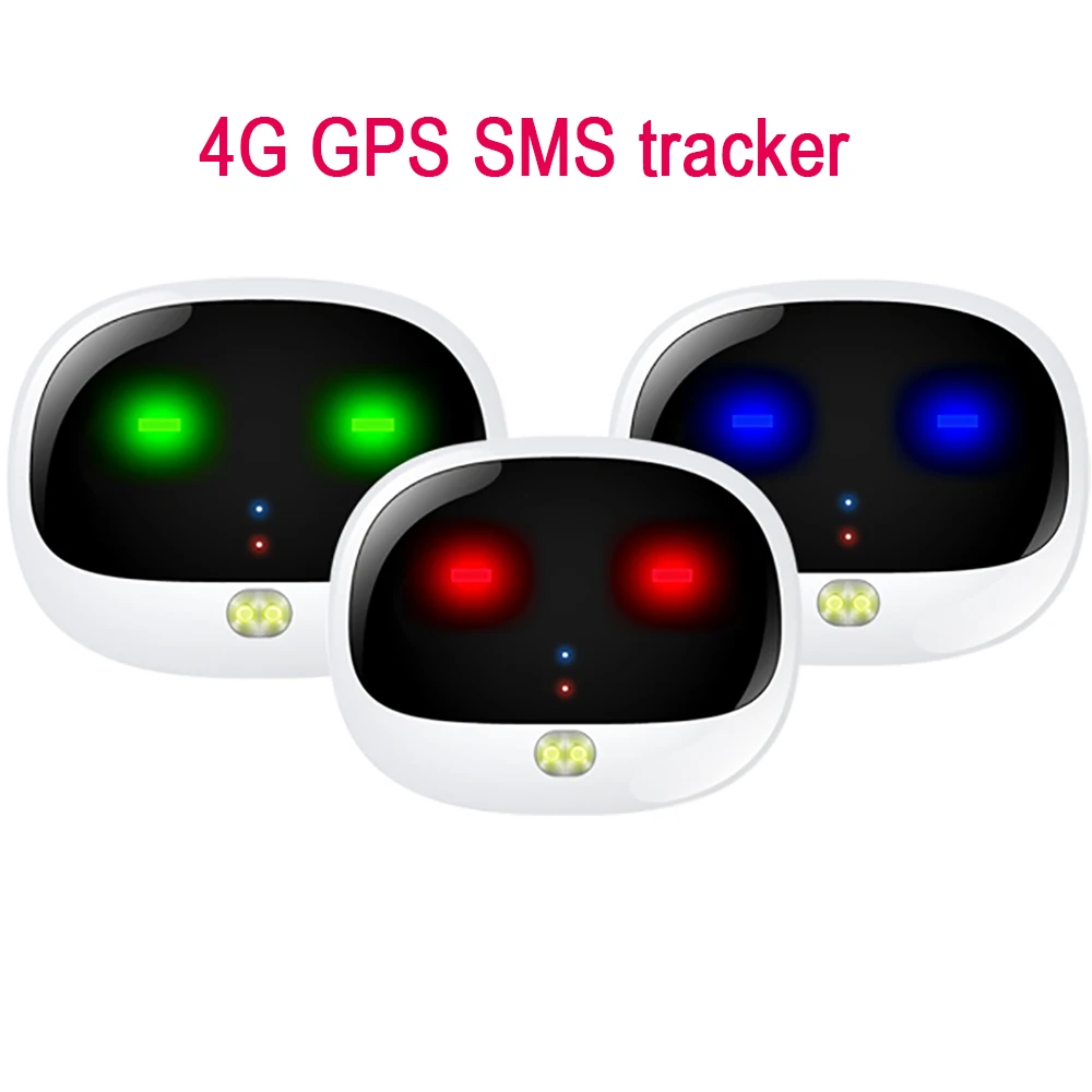 4G GPS Personal Tracker Mini GPS Pets Tracker 4G LTE  2G GSM Best Dog Gps Tracker With Free APP Waterproof RF-V43