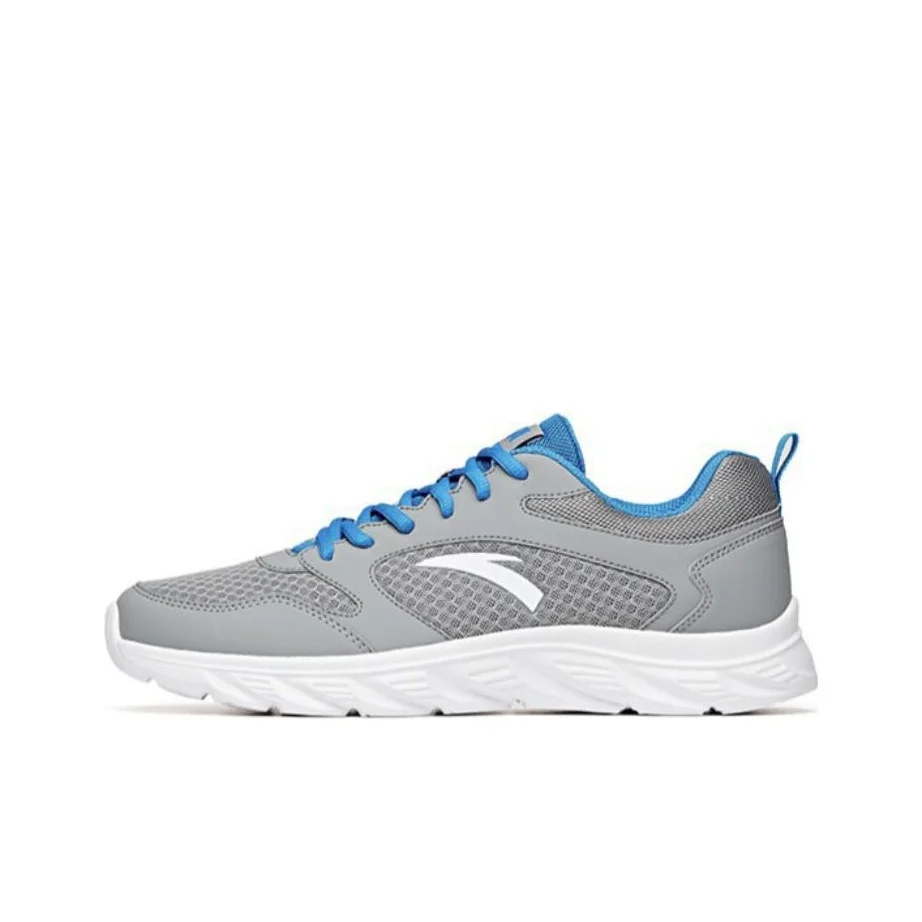 

Anta Cushioning Slip Resistant Abrasion Resistant Low top Running Shoes Men's Light Blue 912035520R-2