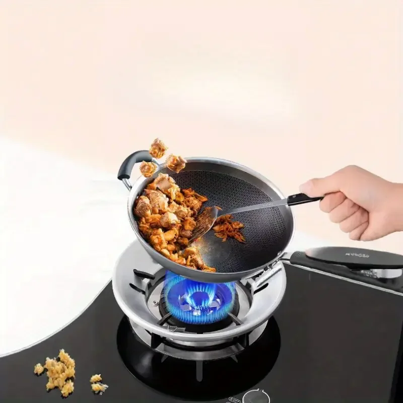 Gas Stove Frame Heat Concentrator Gas Stove Accessories Pot Auxiliary Support Anti Slip Bracket Holder Stove Wok Support Rings